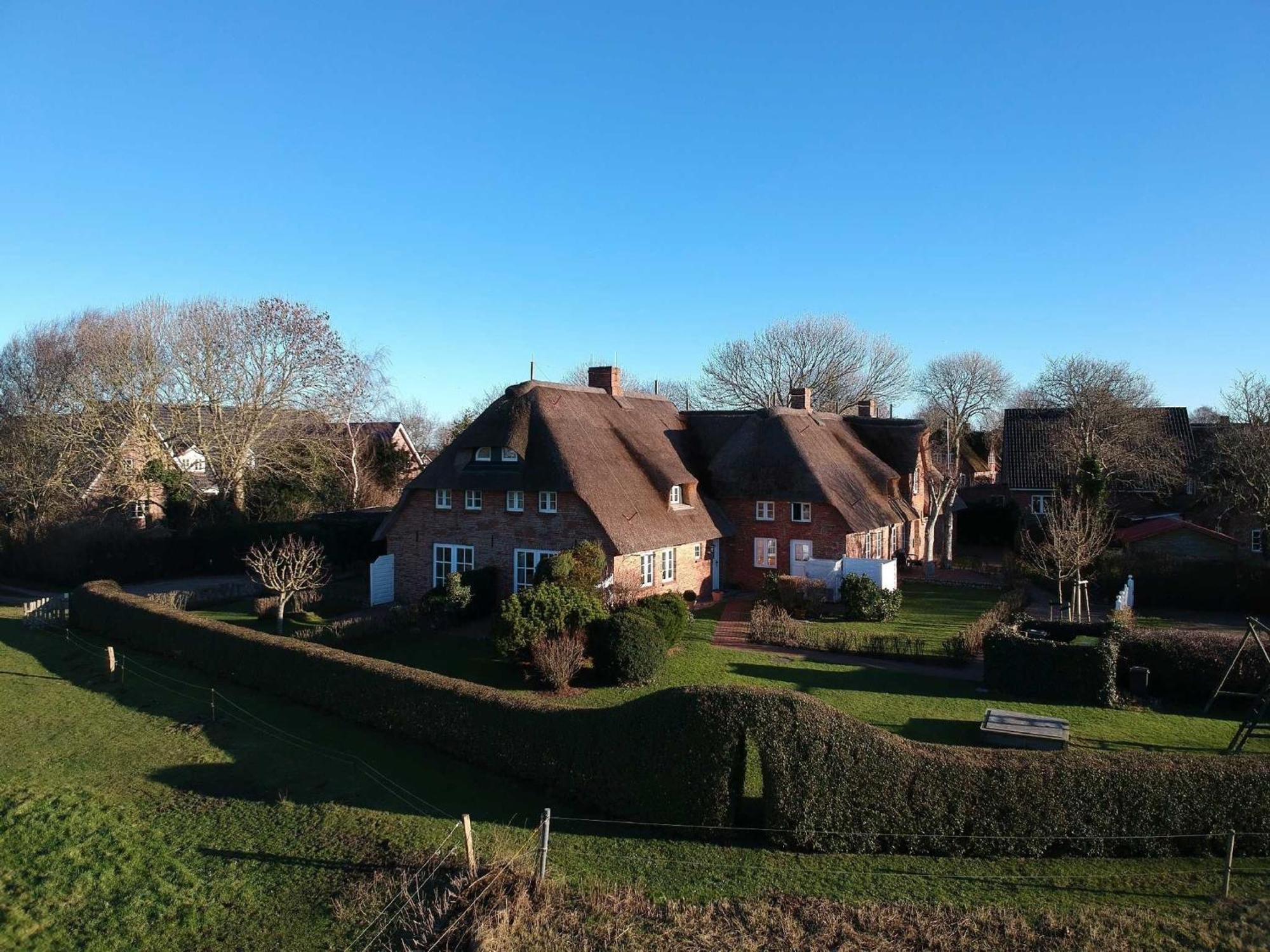 Reetkehlchen Alkersum Exterior foto